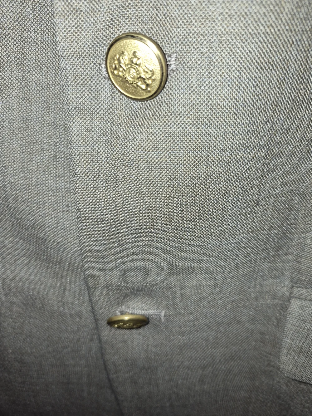 Roundtree & Yorke Light Gray Sport Coat - Two-Button Blazer